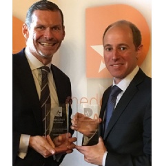 Scott Coey, Head of EMEA Business Development for Hedge Fund Services & Structured Products, and Ben Yaffee, Global Head of Sales for HedgeMark