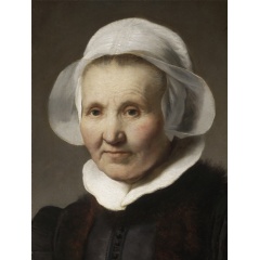 Rembrandt Harmensz. van Rijn, Portrait of Aeltje Uylenburgh, 1632. 73.7 x 55.8 cm. Promised gift of Rose-Marie and Eijk van Otterloo, in support of the Center for Netherlandish Art. Courtesy, Museum of Fine Arts, Boston