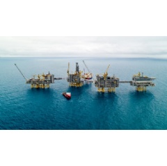 The Johan Sverdrup field in the North Sea. (Photo: Espen Rnnevik / yvind Gravs  Equinor ASA)