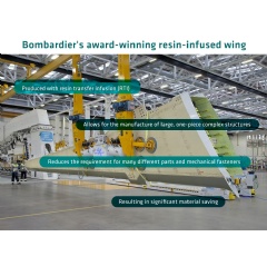 C Series wing in assembly, Belfast, United Kingdom ©Bombardier