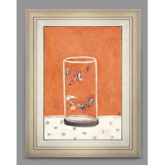 SANYU (CHANG YU, 1895-1966)
Goldfish
signed in Chinese and signed ‘SANYU’ (lower right)
73.8 x 50.2 cm. (29 x 19 3/4 in.) Painted in 1930s-1940s, HK$120,000,000 – 180,000,000 / US$16,000,000 – 23,000,000