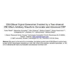 PDP published by Huawei at ECOC 2020