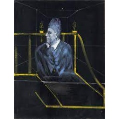 FRANCIS BACON (1909-1992)
Study for Portrait II
oil on canvas
60 ⅛ x 46 in. (152.7 x 116.9cm.)
Painted in 1953