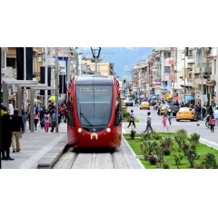 Each Citadis tram can transport up to 280 people, replacing the equivalent of three buses or 215 private vehicles.