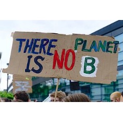 Youth activists from Friday For Future moment marching to demand governments take action to address the climate crisis.
© Fridays For Future (Pixabay)