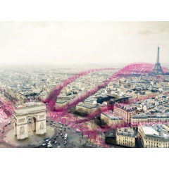 IoT helps companies cut emissions and improve their sustainability footprint. © Deutsche Telekom/ iStock/ Orbon Alija; Montage: Evelyn Ebert Meneses