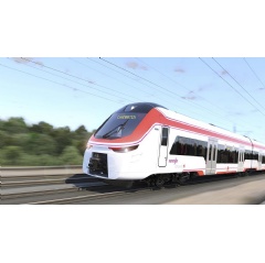 Renderings corresponding to Alstom�s initial proposal. The final design of the trains may vary from this renders. Copyright ALSTOM SA | Advanced & Creative Design