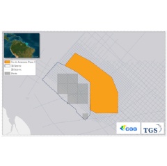 Foz de Amazonas Phase II extends coverage from existing 3D data into deeper water over prospective acreage identified by basin modeling, which is on-trend with other discoveries in the region.