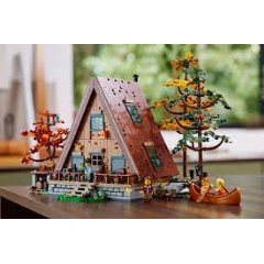 LEGO Ideas A-Frame Cabin set