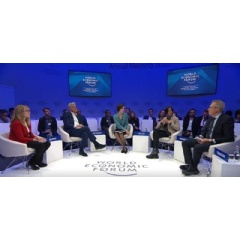 Gilberto Tomazoni at the �Why Lands Matters� panel at the World Economic Forum, in Davos