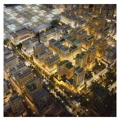 Rendering of the Rua Al Madinah Project