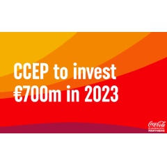 CCEP to invest €700m in 2023 thumbnail