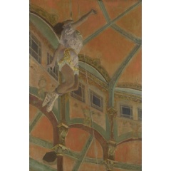Image: Hilaire-Germain-Edgar Degas, ’Miss La La at the Cirque Fernando’, 1879