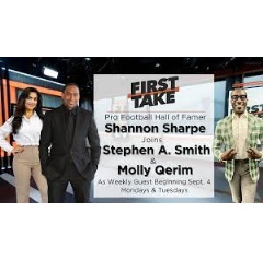 Pro Football Hall of Famer Shannon Sharpe Joins First Take's