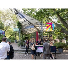 Connected Business: a megatrend at Digital X. Also back in 2023: TechBoost, Telekoms startup initiative. This is where startups meet companies.  Deutsche Telekom AG