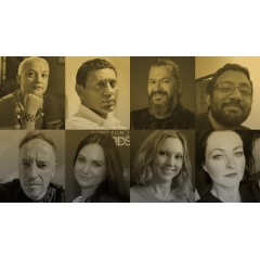 Pictured, clockwise from top left: Natalie Mitchell, Kish Hirani, Arne Meyer, Ray Rajadorai, Melanie Lenihan, Kirstin Hall, Jenny Monks and Jules Cornell.