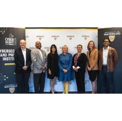From left to right: Bernard Duncker, Associate Vice President, Research and International at the University of Waterloo, (see complete caption below)