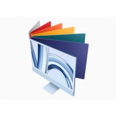 Available in a spectrum of seven vibrant colors, the new iMac with M3 personalizes and livens up any space unlike any other desktop.