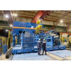 The mill in Bochum, Germany, is the world’s first 2-stand reversing cold mill featuring leading silicon steel technology Hyper UCM. Copyright: thyssenkrupp Steel.