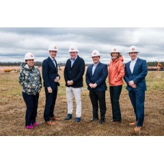 Leaders from Gray|Hourigan tour the LEGO Group�s Virginia site.