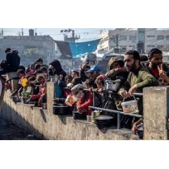 WHO
Scarcity of food in Gaza is increasingly causing malnutrition and severe hunger among the population as the war continues.