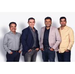 Parimit Parmar, Executive Director & COO at JetSynthesys; Alfonso Perez Soto, President, Emerging Markets, Warner Music; Jay Mehta, Managing Director of Warner Music India; Rajkumar Singh, CEO, Global Music Junction