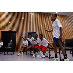 The Jordan Wings Beyond Basketball camp welcomed young athletes to District 23, Jordan Brand’s unprecedented contribution to Paris’ 18th arrondissement, to learn basketball and life skills in an inspiring, purpose-built environment.