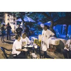 Joshua E. Cogan/Pan American Health Organization
Pernambuco, Brazil: health professionals conduct microfilaria tests (for lymphatic filariasis).