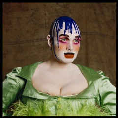 Fergus Greer, Leigh Bowery Session I Look 2 1988 � Fergus Greer. Courtesy Michael Hoppen Gallery.
