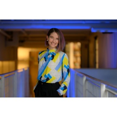 Caption:“When we talk about innovation, I think: Innovation for whom? And by whom? For me those are key questions,” Catherine D’Ignazio says.
Credits:Photo: Gretchen Ertl