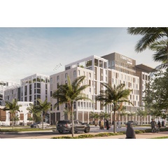 Rendering of Courtyard by Marriott Knowledge Economic City