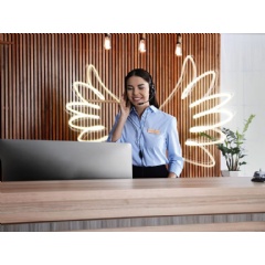 AI-based customer communication with the Conversational AI Suite at global office GmbH. © global office