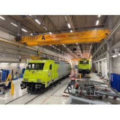Alstom Motala - Maintenance of Traxx locomotives for Alpha Trains. Copyright: © ALSTOM SA 2025. Henrik Oreman