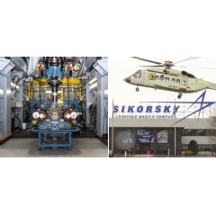 Sikorsky, a Lockheed Martin company, unveiled the S-92� Phase IV main gearbox. Photo courtesy Sikorsky, a Lockheed Martin company.