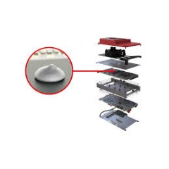 Bergquist Liqui Form TLF 6500CGel-SF, thermal cure gel applied on the ADAS Domain Controller.