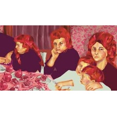 Madeline Berberian-Hutchinson,�Bleeding Seeds. Gold Key, Digital Art, 2025. Grade 12, Stuyvesant High School, New York, NY. William Wrigley, educator.