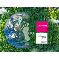 VDMA and T-Systems, together with the umati initiative, are presenting the first global Manufacturing-X solution with open standards for machine data at Hannover Messe. � Deutsche Telekom (see complete caption below)