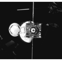 MEV-1, developed by Northrop Grumman�s Space Logistics, successfully undocked with Intelsat�s IS-901 satellite. (Photo Credit: Northrop Grumman)