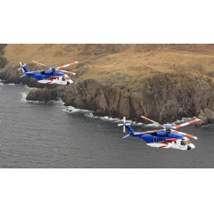 Sikorsky, a Lockheed Martin company, and Bristow Group Inc. announced a long-term agreement to support Bristow’s S-92® helicopter fleet. Photo courtesy Sikorsky, a Lockheed Martin company.