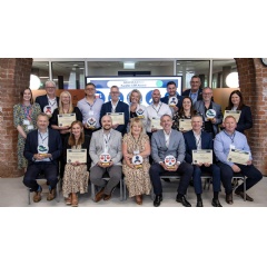 Winners at the Alstom Supplier CSR Awards. Copyright: Alstom