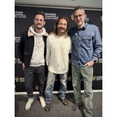 L-R: Valentin Zucca, Bob Sinclar, Matthieu Tessier
