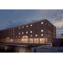 Concept art for reimagined Tate Liverpool � 6a architects