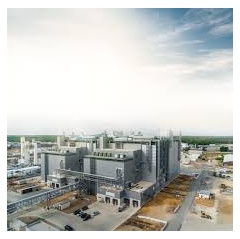 BASF’s state-of-the-art production plant for battery materials in Schwarzheide is the only production facility for high-performance cathode active materials in Germany, (see complete caption below)