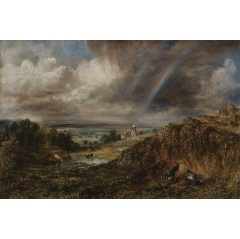 John Constable
Hampstead Heath with a Rainbow (1836)
Tate