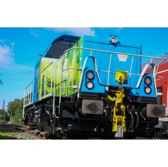For the first time ever, a shunting locomotive was retrofitted from diesel to hydrogen propulsion.