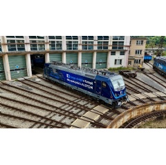 The Traxx Universal multi-system locomotive (registration number 388.020) was unveiled at the National Railway Day in Nymburk on Saturday 20 September 2025