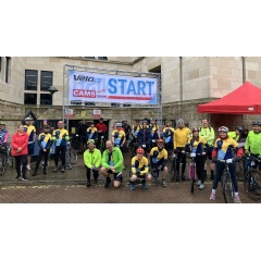 Aviva colleagues taking part in 2024�s York charity cycle challenge