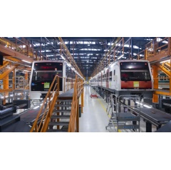 Modernisation of FGC metro train (serie 112) at the maintenance depot