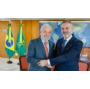 Telefnica Executive Chairman Marc Murtra meets with Brazilian President Luiz Incio Lula da Silva