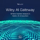 Wiley Launches Interoperable Platform to Power Scientific Discovery in Worlds Leading AI Technologies